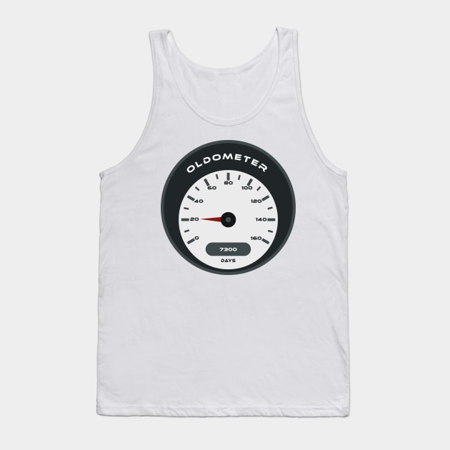 20th birthday oldometer Tank Top by Boss creative